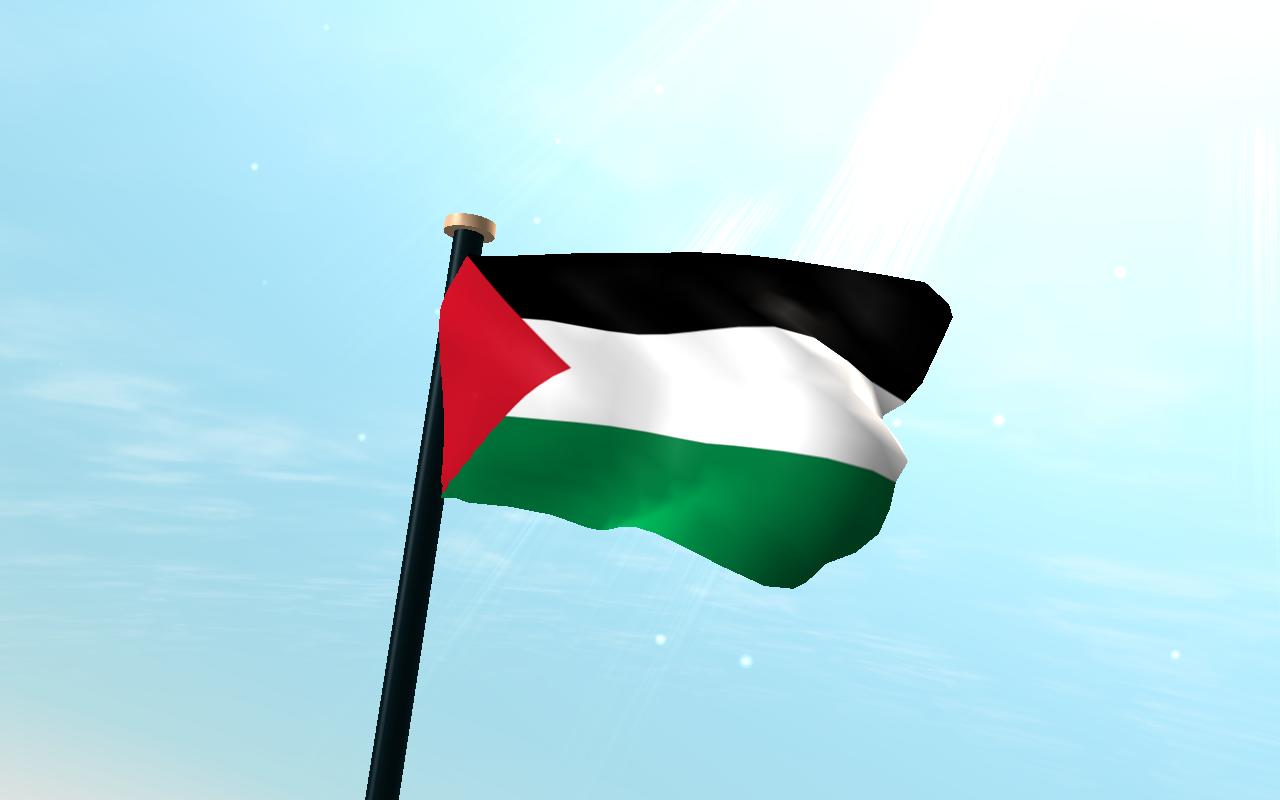 images Gambar Bendera Palestina 3D