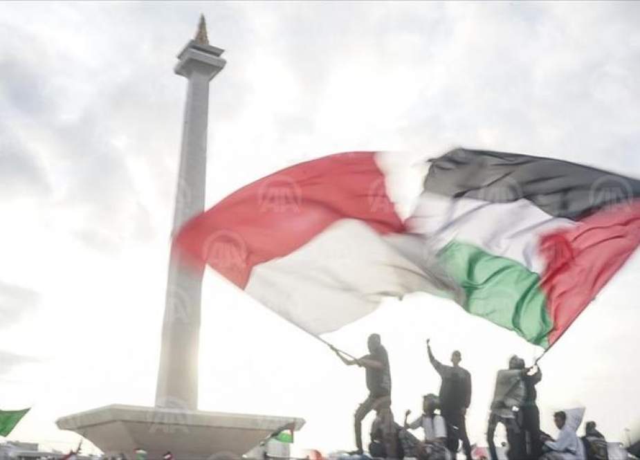 pic Gambar Bendera Palestina Dan Indonesia Kartun