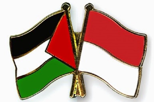 images Gambar Bendera Palestina Dan Indonesia