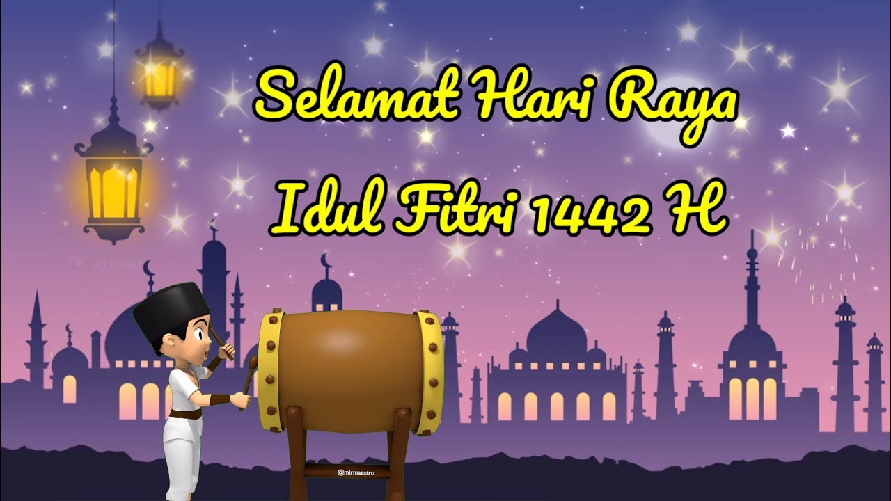 pix Gambar Hari Raya Idul Fitri Kartun