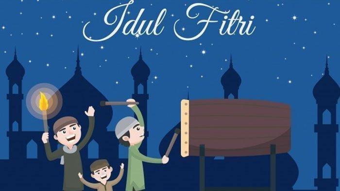 wallpapers Gambar Idul Fitri 2021 Kartun