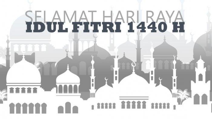 images Gambar Idul Fitri Hitam Putih