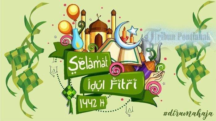 photo Gambar Lebaran Idul Fitri 2021