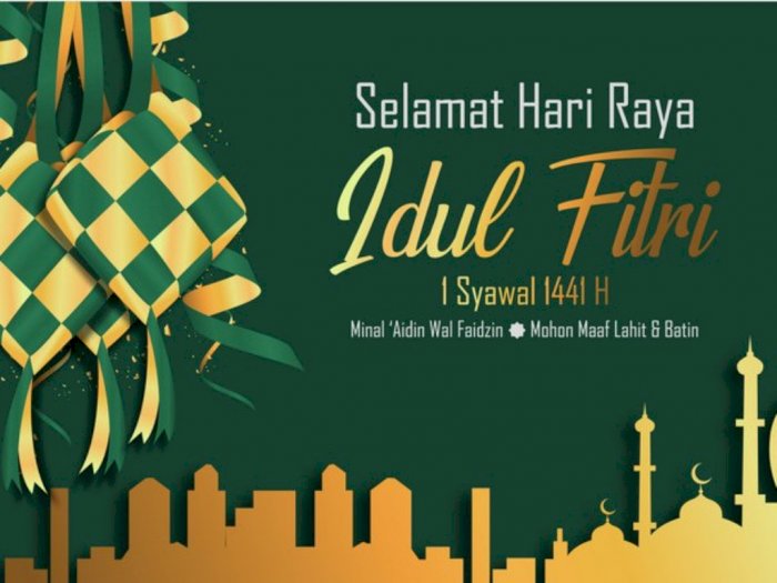 pix Gambar Minal Aidin Wal Faizin 2020