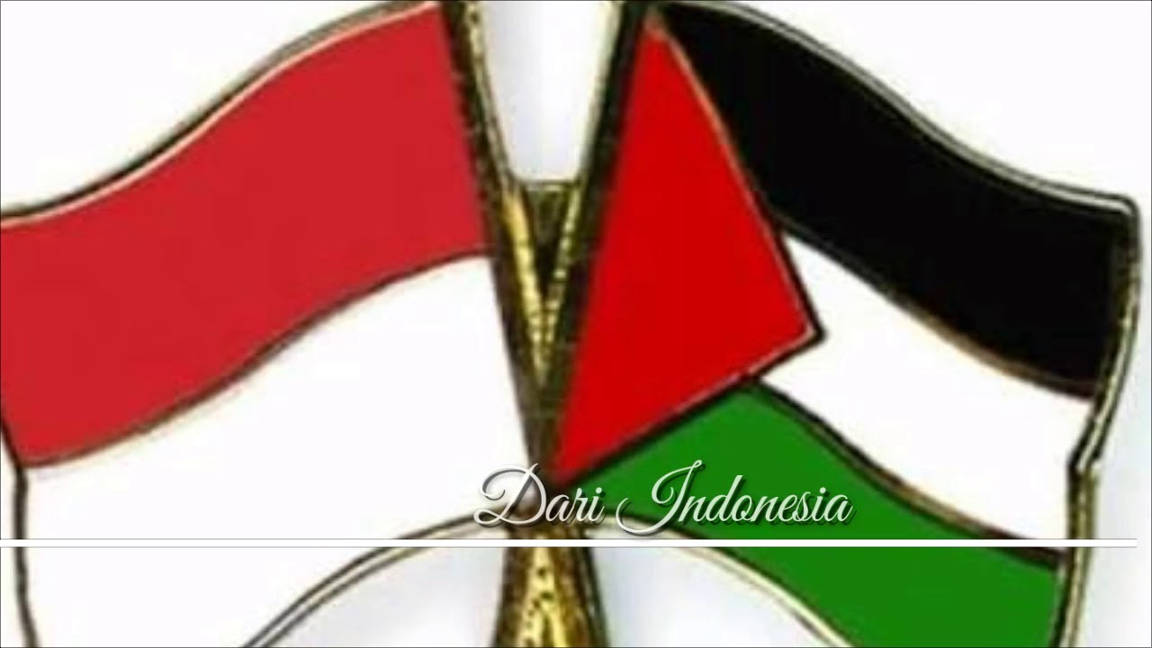 photo Gambar Palestina Dan Indonesia Keren