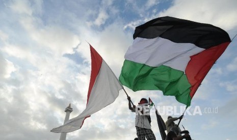 photo Gambar Palestina Dan Indonesia