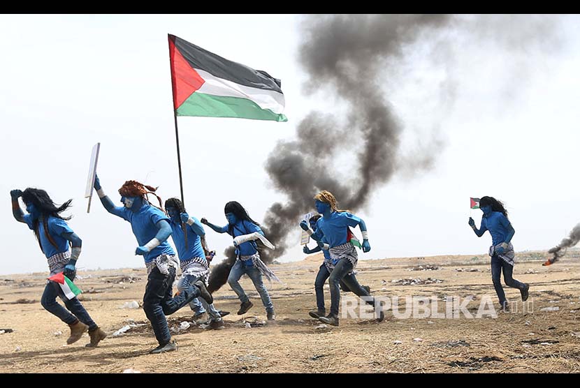 picture Gambar Palestina Vs Israel