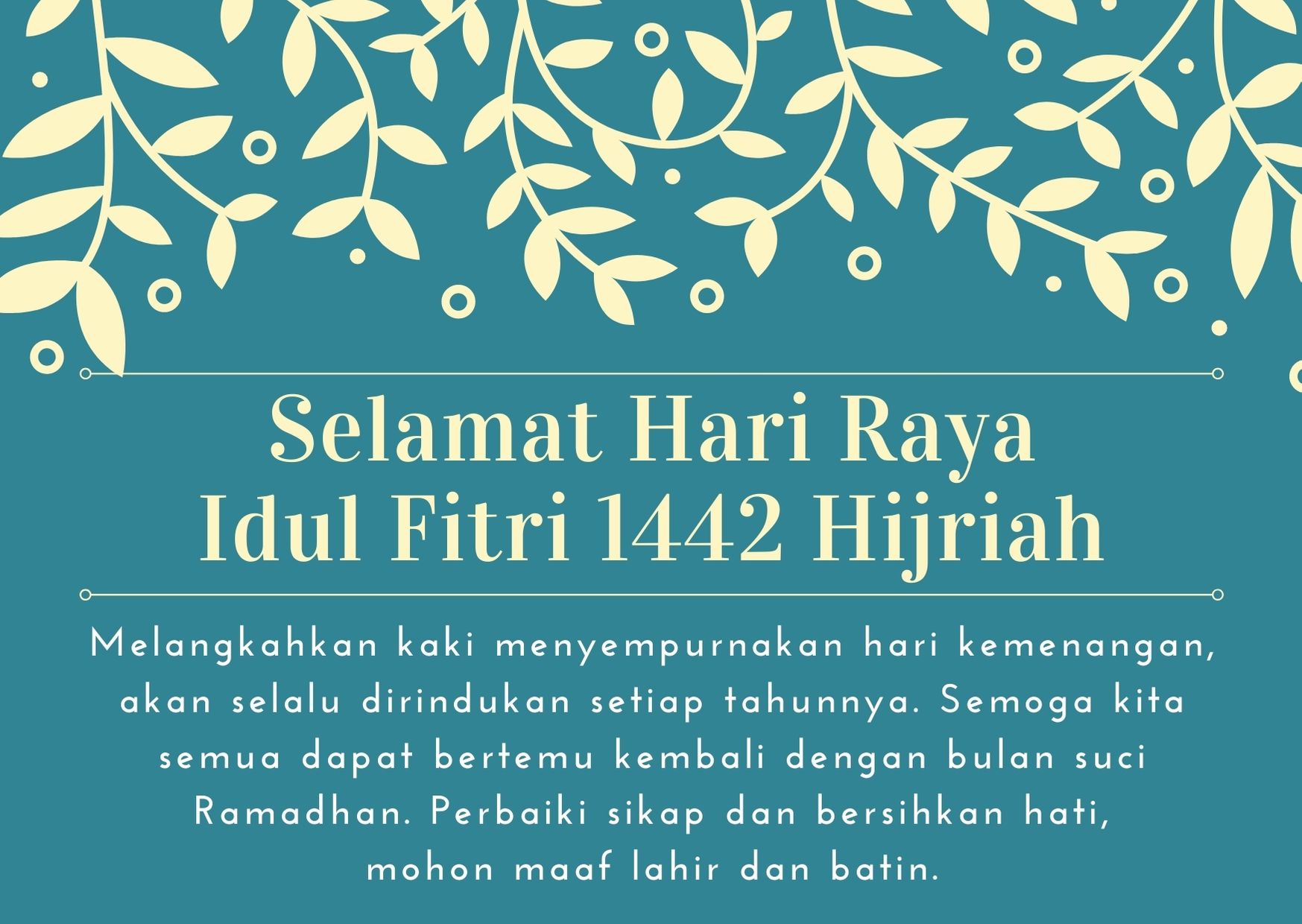 wallpapers Gambar Selamat Hari Raya Idul Fitri 2021