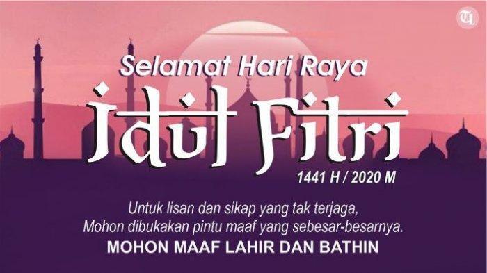 pix Gambar Ucapan Idul Fitri 2020