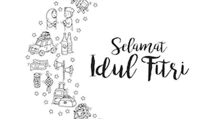 wallpapers Sketsa Gambar Idul Fitri